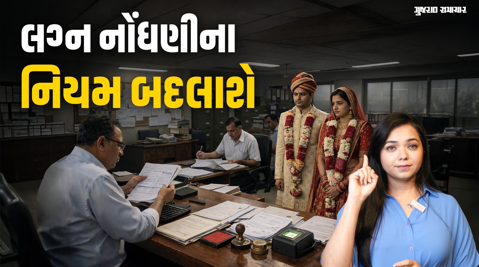 ભાગીને લગ્ન કરનારા મુશ્કેલીમાં મૂકાશે! ગુજરાતમાં લગ્ન નોંધણીના નિયમોમાં મોટા ફેરફારની તૈયારી | Gujarat Samachar